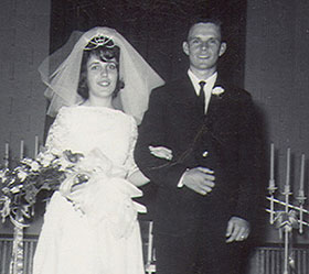 Photo of Sharon's wedding